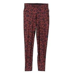 NWT ARX LAB Alpha Leopard Print Leggings Size Large